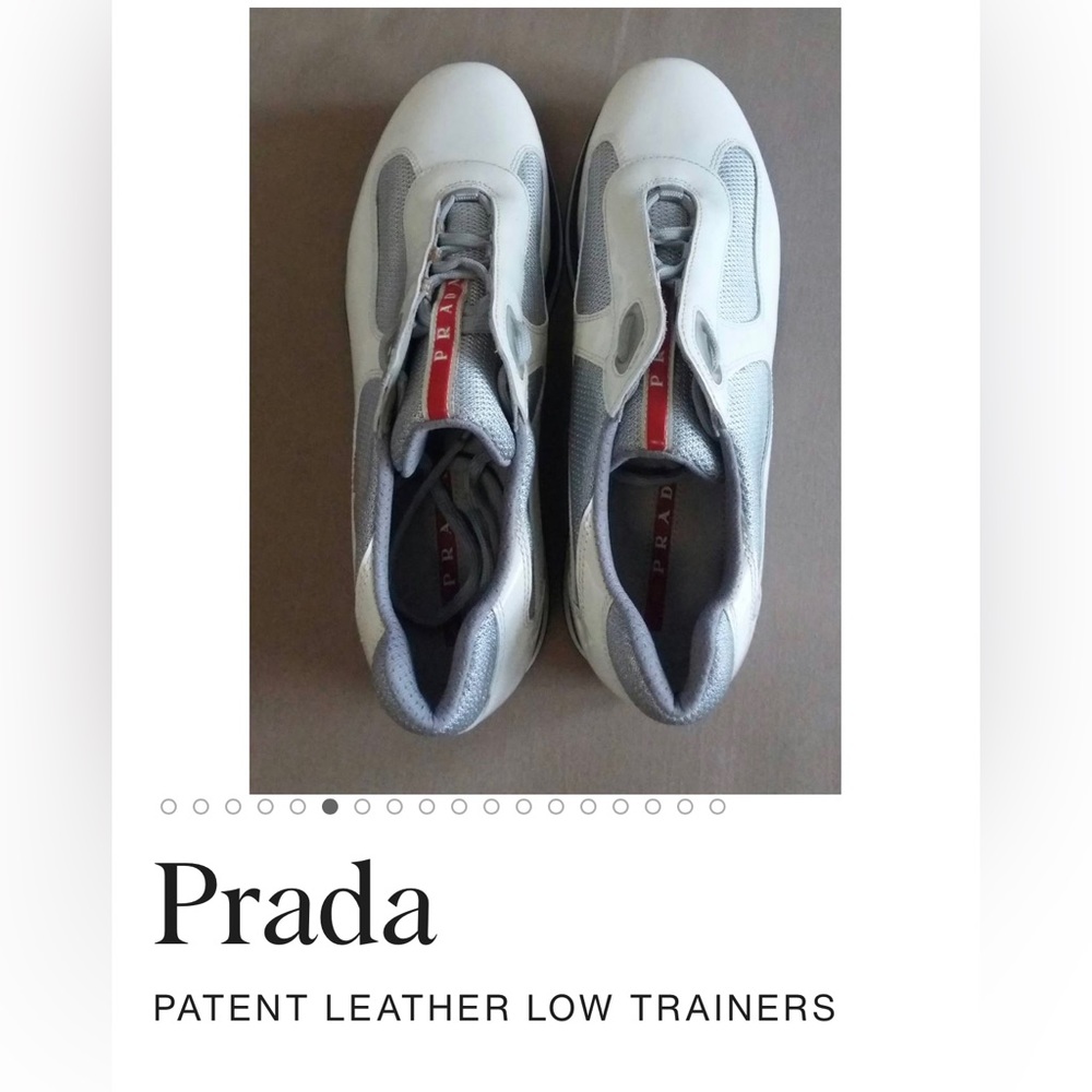PRADA sneakers used - still in great shape asking $250 originally $1100.00 #8 - Picture 7 of 15
